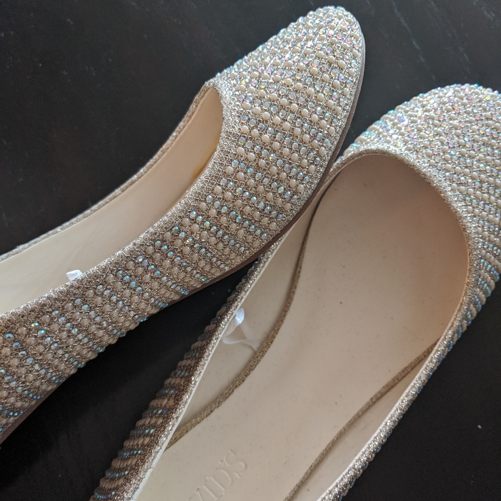 David's bridal flats